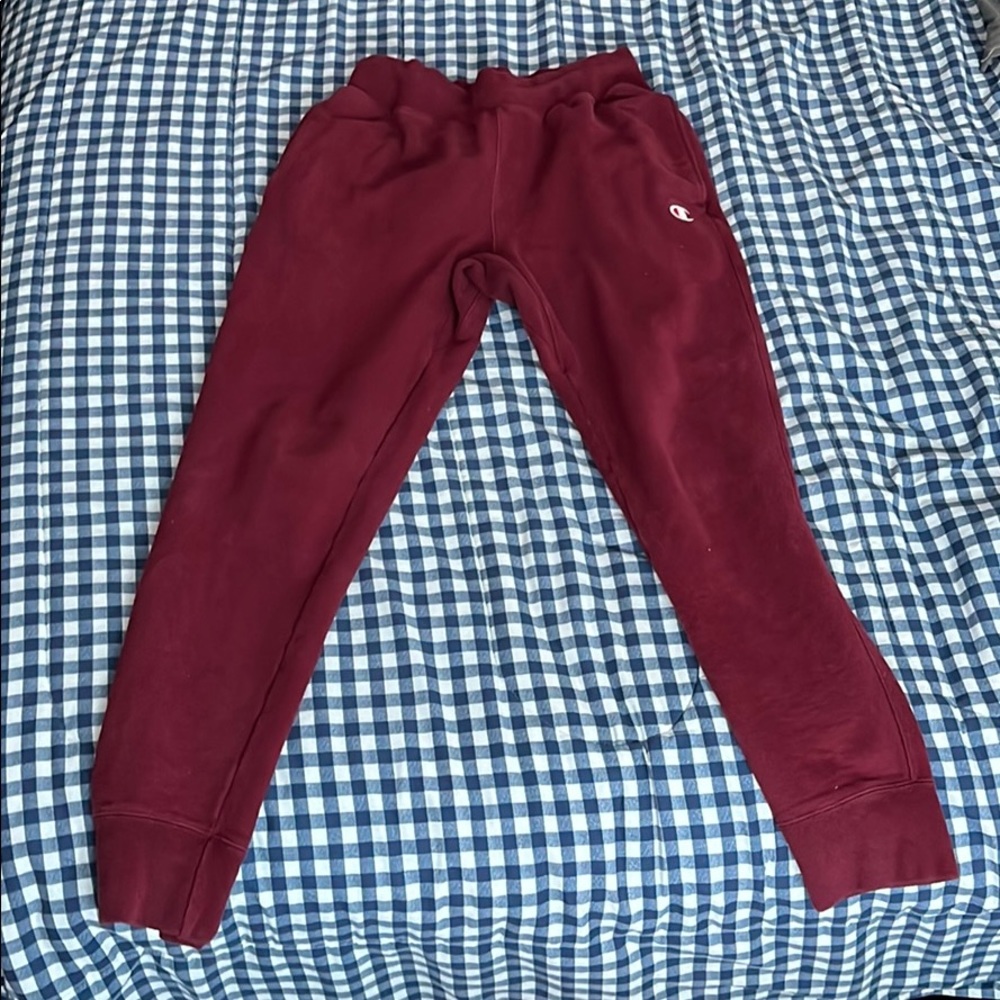 Maroon Champion Sweatpants